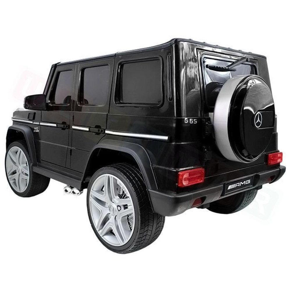 Радиоуправляемый детский электромобиль Mercedes Benz G65 Black 12V 2.4G - G65