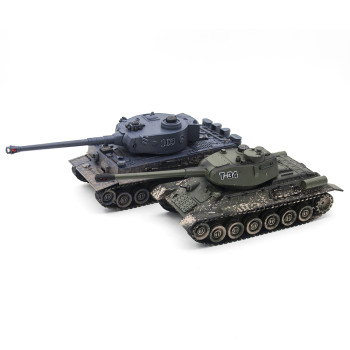 Радиоуправляемый танковый бой Русский Т34 и Немецкий Tiger 2.4G - ZEG-99824-RU