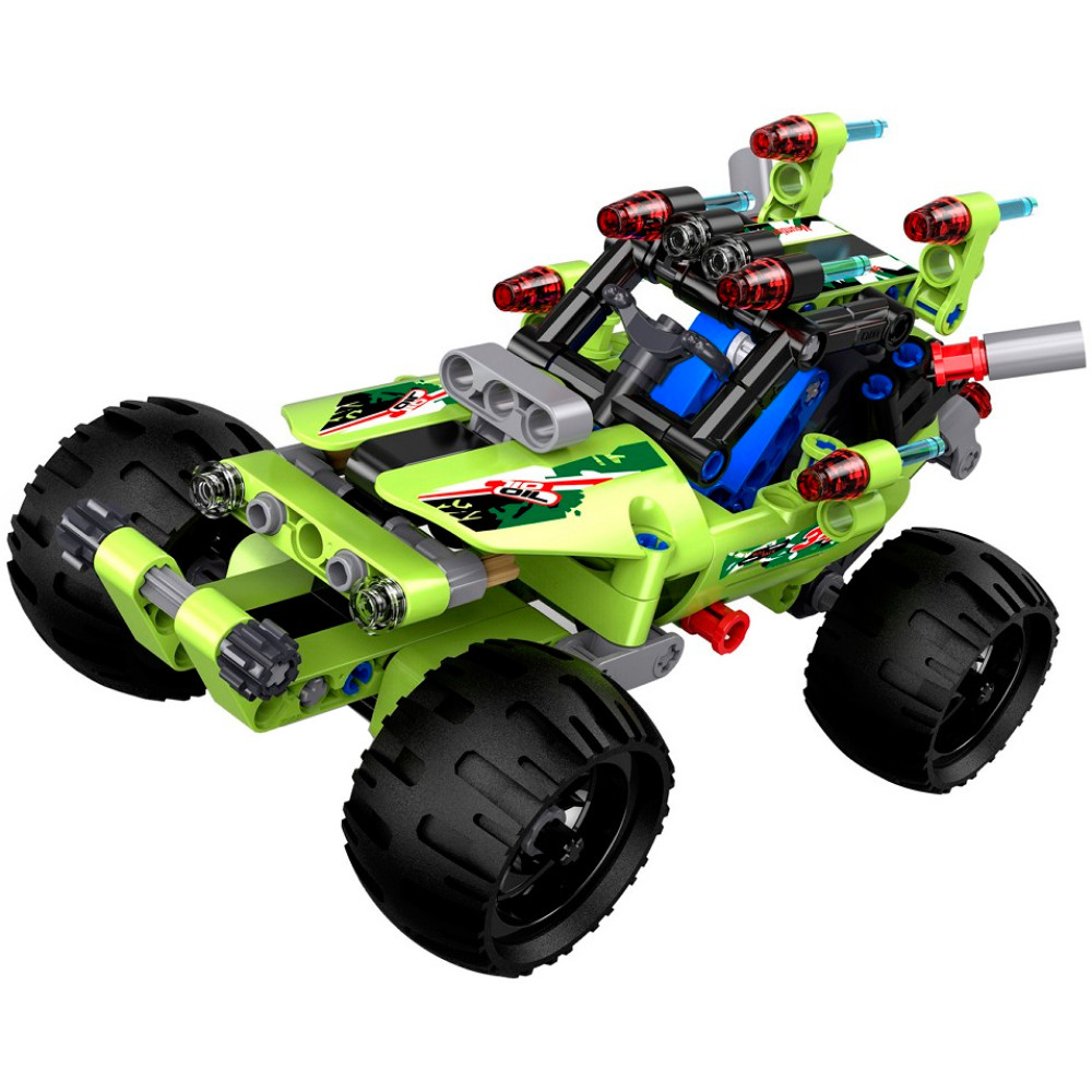 Конструктор Double E Cada Technics, багги, 161 деталь, инерционная модель - C52002W