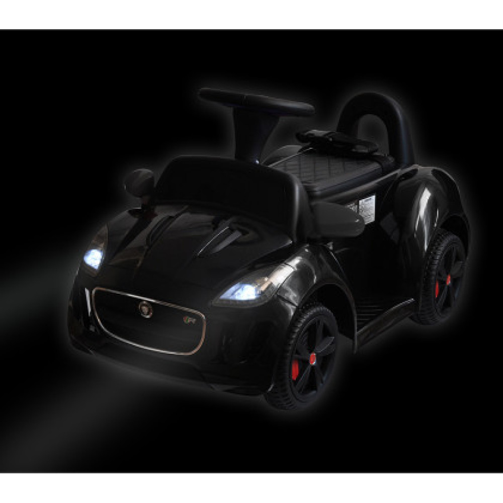 Детский электромобиль-каталка Dongma Jaguar F-Type Convertible Black 6V 2.4G - DMD-238-B