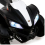 Детский электроквадроцикл Dongma ATV White 12V с кожаным сиденьем - DMD-268A-LUX-W