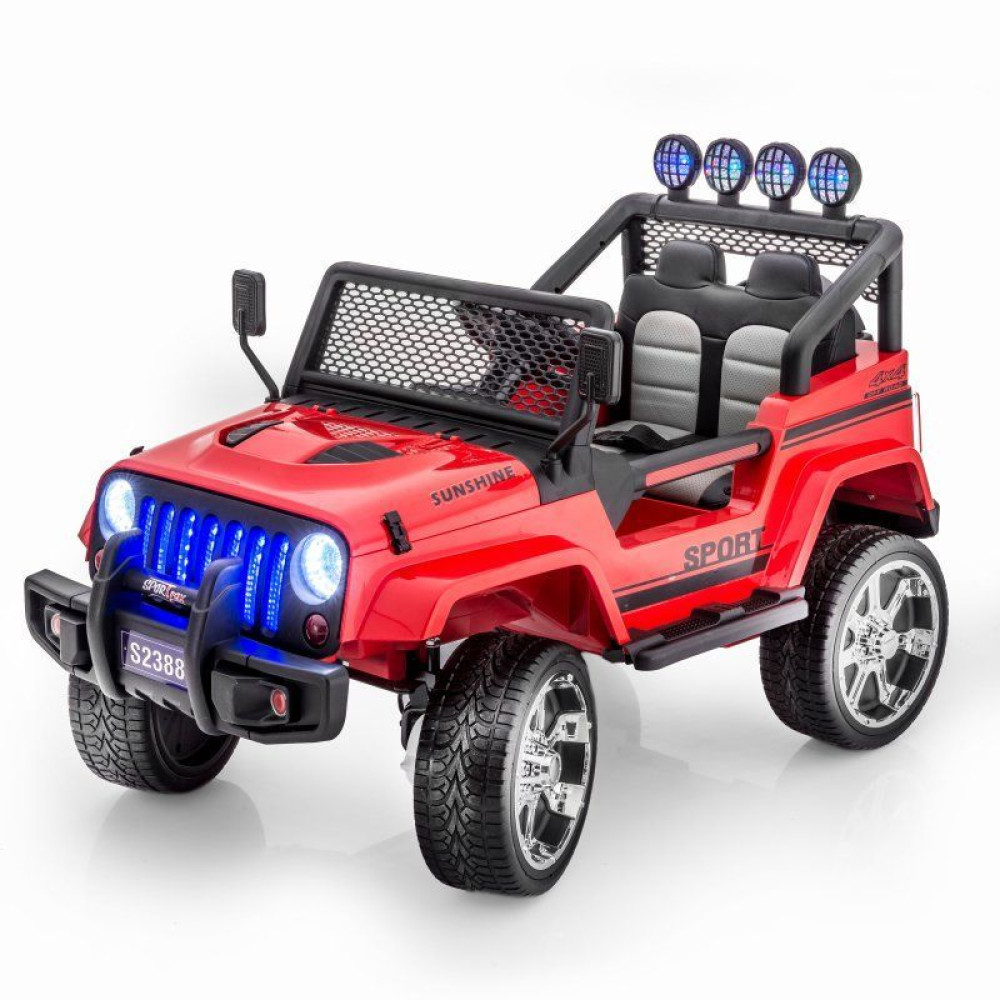 Двухместные электромобили купить. Электромобиль Harleybella Jeep s2388. Электромобиль little Sun двухместный полноприводный White Jeep 12v 2.4g - s2388-w. Jeep s2388 4wd. Детский электромобиль Jeep Wrangler.