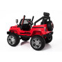 Двухместный полноприводный электромобиль Red Jeep 12V 2.4G - S2388 с пультом