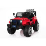 Двухместный полноприводный электромобиль Red Jeep 12V 2.4G - S2388 с пультом