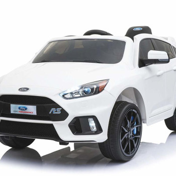Электромобиль Dake Ford Focus RS White 12V 2.4G - F777-WHITE