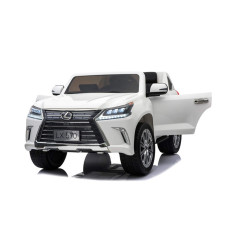 Электромобиль Lexus LX570 DK-LX570-WHITE, полный привод, пульт ДУ