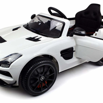 Электромобиль Mercedes-Benz SLS AMG White - SX128-S