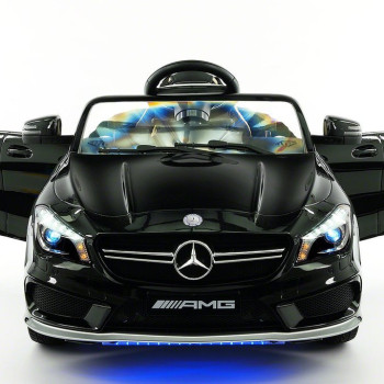 Детская машина Mercedes CLA45 AMG LUXURY Black 12V - SX1538-E