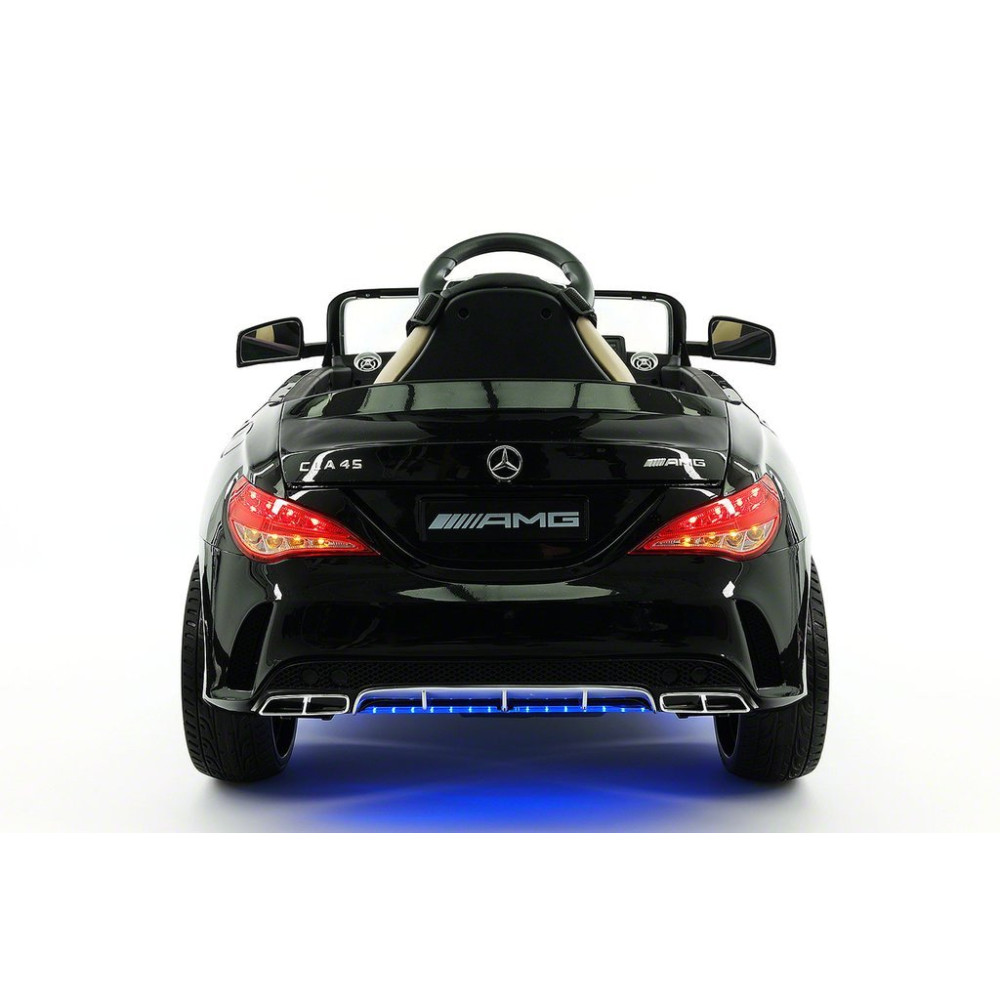 Детская машина Mercedes CLA45 AMG LUXURY Black 12V - SX1538-E