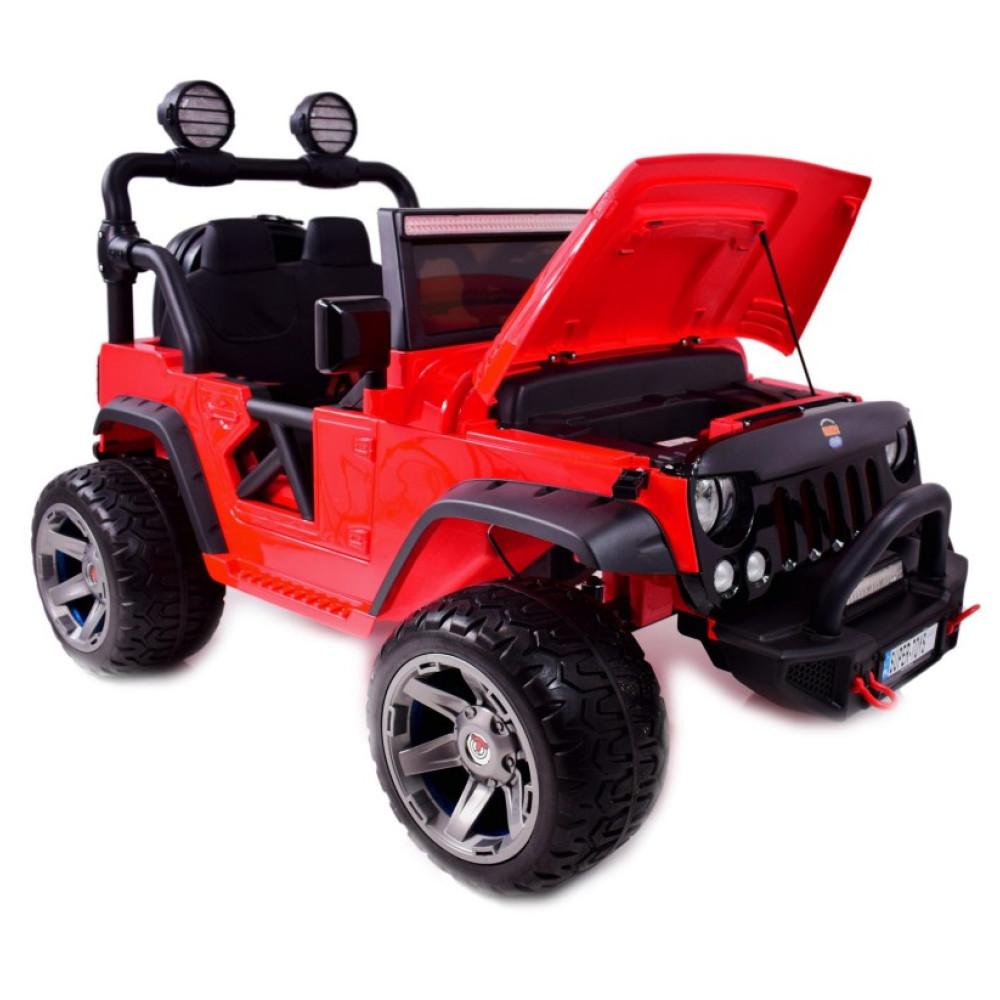 Электромобиль Jeep Wrangler Red 4WD - SX1718-A