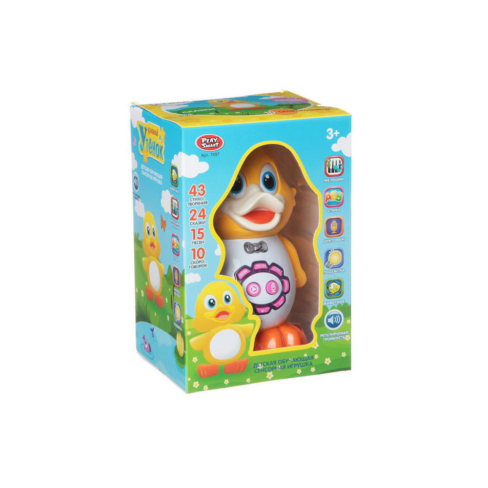 Интерактивная игрушка Умный Утенок - 7497