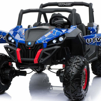 Полноприводный электромобиль Blue Spider UTV-MX Buggy 12V - XMX603-BLUE-PAINT