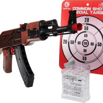 Автомат AK-47 с гелевыми пулями (2 режима стрельбы, аккумулятор) - S8211A