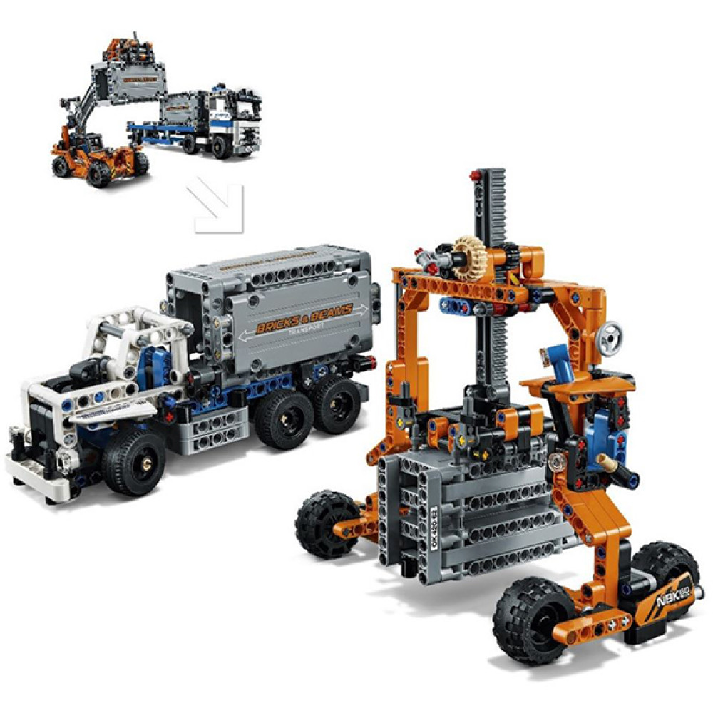 Конструктор Lepin 20035 Контейнерный терминал - Technic 42062