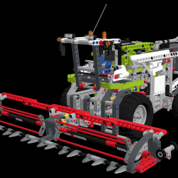 Конструктор Lepin 20041 Уборочный комбайн - Technic 8274