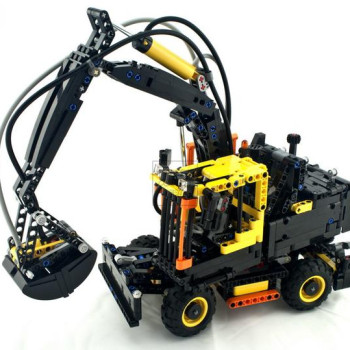 Конструктор Lepin 20023 Экскаватор Volvo EW 160E - Technic 42053