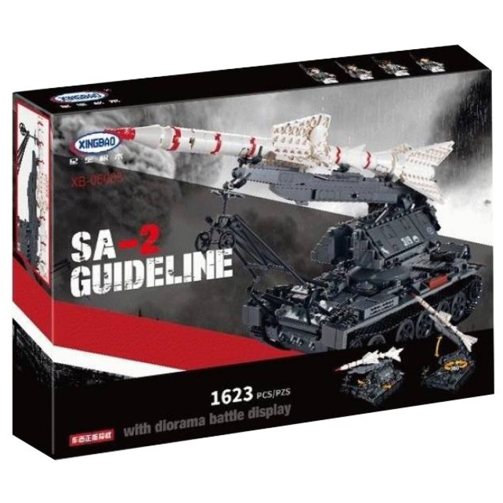 Конструктор XingBao Ракетная установка SA-2 (1623 детали) - XB-06003