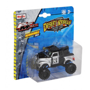 Металлическая модель Maisto FM Desert Rebels Chevrolet 3100 1953 Silver 1:32 - 25208