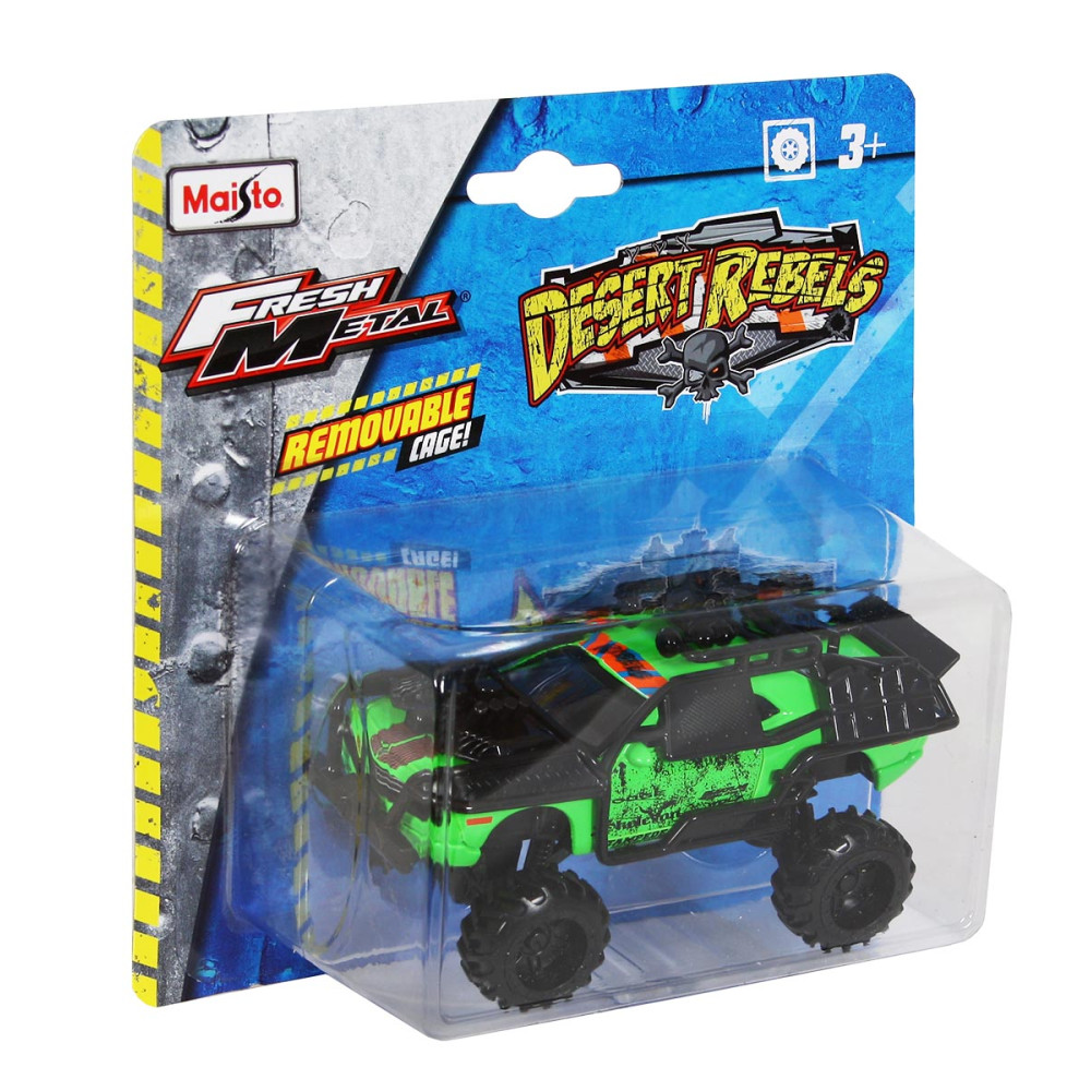 Металлическая модель Maisto FM Desert Rebels Dodge Challenger 2006  Green 1:32 - 25208
