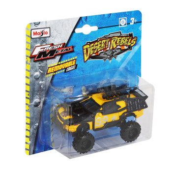 Металлическая модель Maisto FM Desert Rebels Dodge Challenger 2006  Yellow 1:32 - 25208