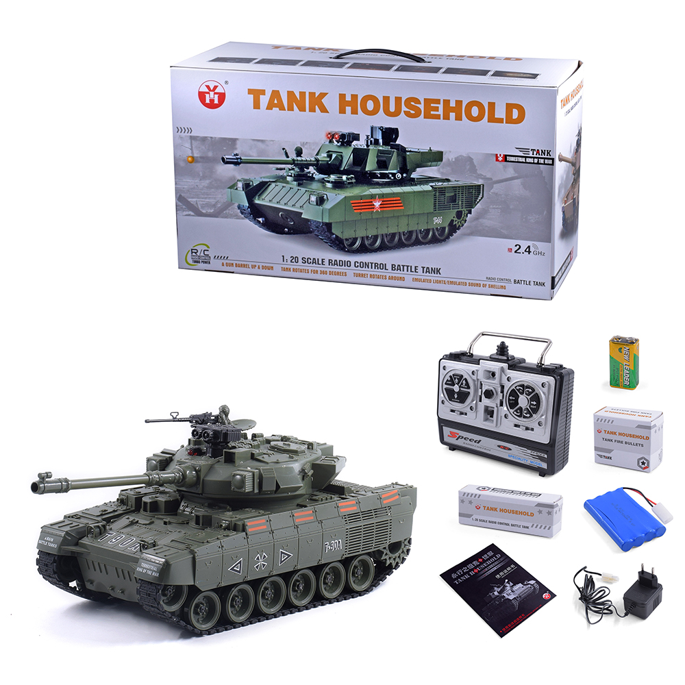 Радиоуправляемый танк CS RUSSIA T-90А - YH4101H-23