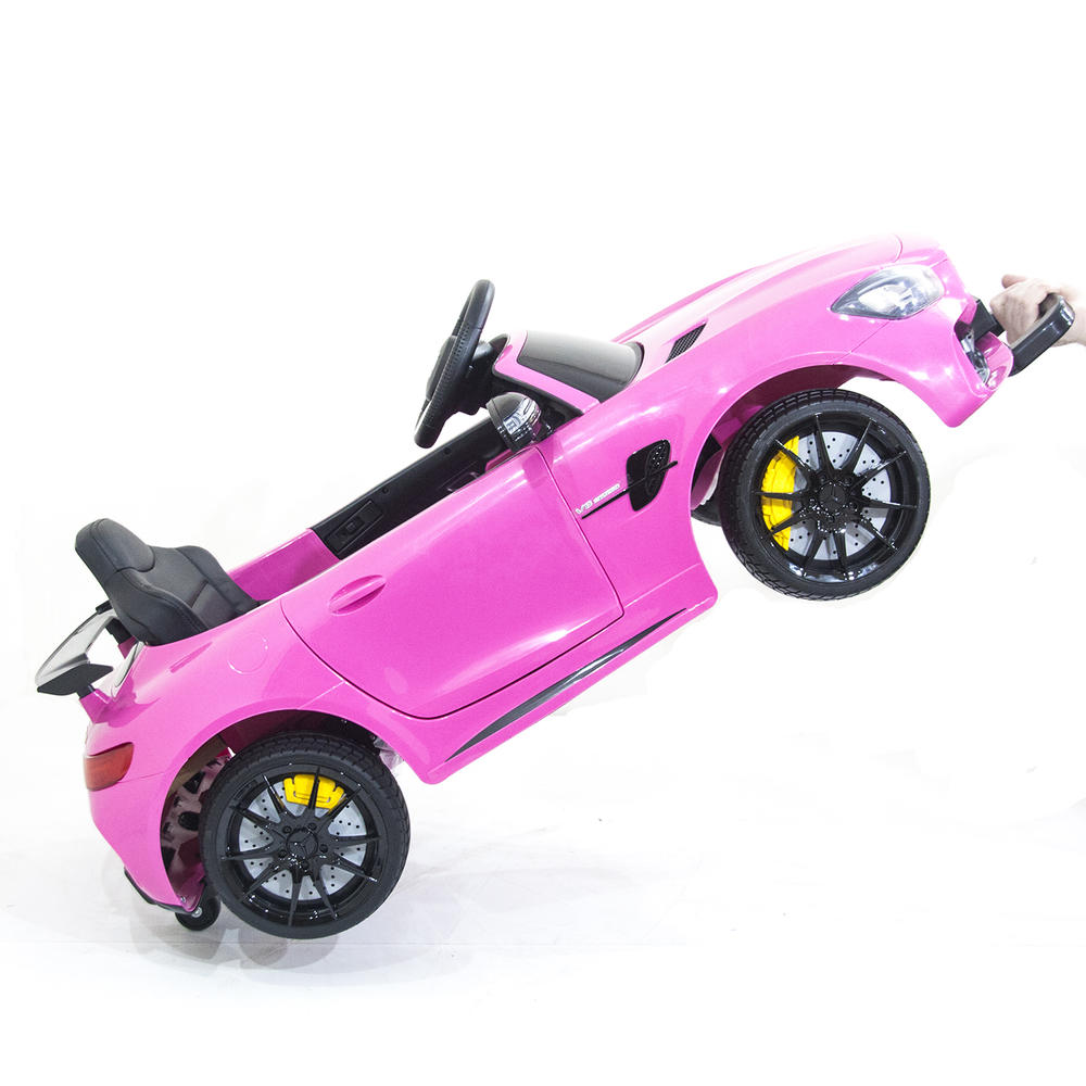Электромобиль Mercedes Benz AMG GT R 2.4G - PINK - HL288