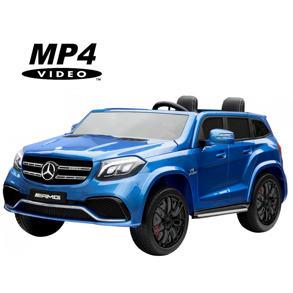 Полноприводный двухместный электромобиль Mercedes Benz GLS63 LUXURY MP4 - Blue - HL228-LUX-MP4