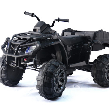 Детский квадроцикл Grizzly Next Black 4WD с пультом управления 2.4G - BDM0909