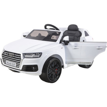 Детский электромобиль Audi Q7 LUXURY 2.4G - White - HL159-LUX-W