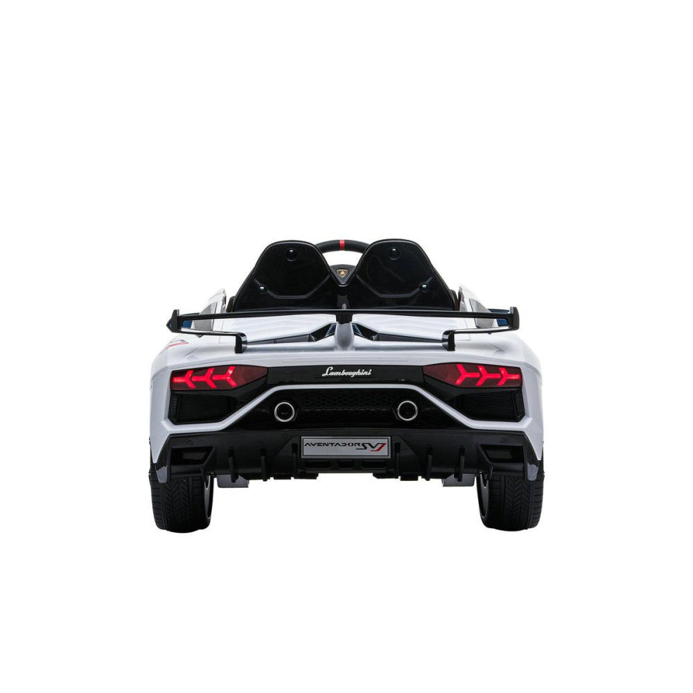 Электромобиль Lamborghini SVJ 12V - WHITE - HL328