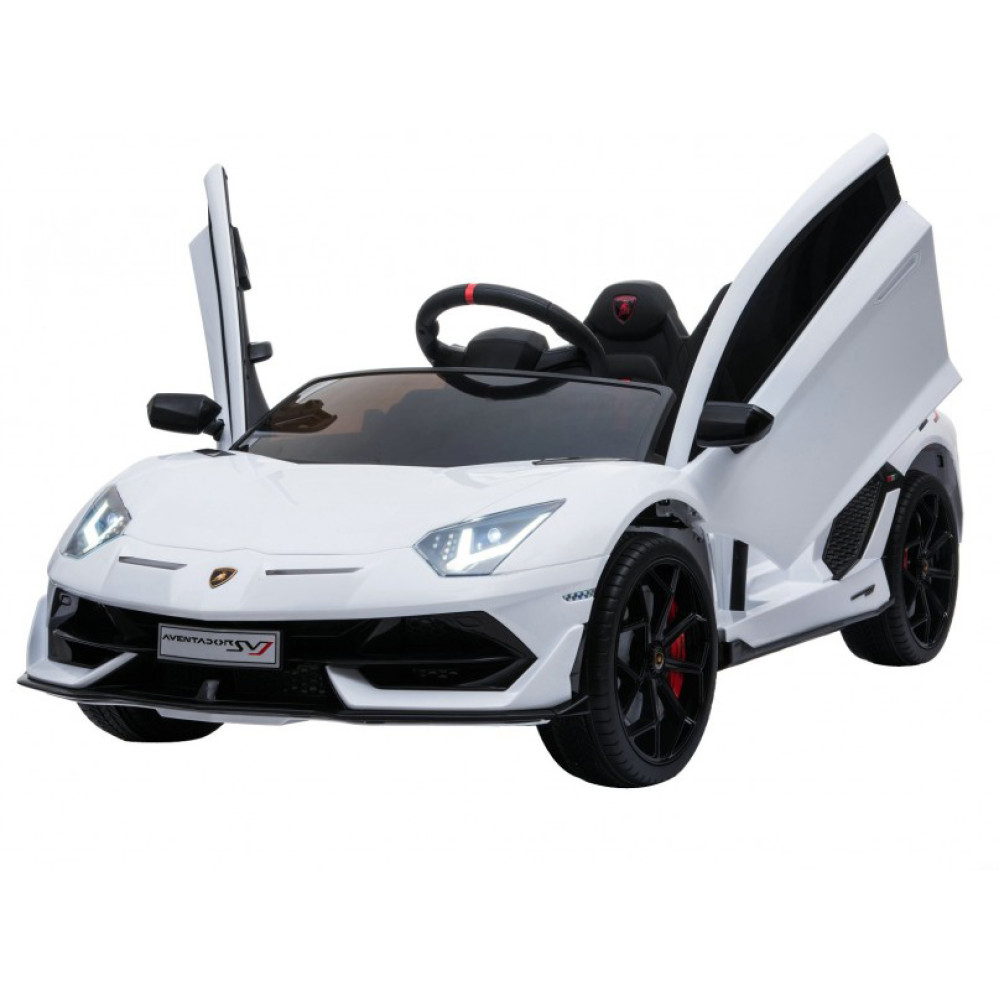 Электромобиль Lamborghini SVJ 12V - WHITE - HL328