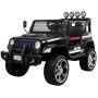 Детский электромобиль Black Jeep 4WD 12V - S2388