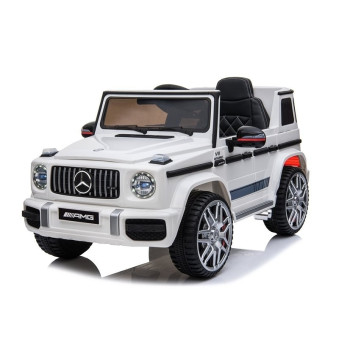 Электромобиль Mercedes-Benz G63 AMG White 12V - BBH-0002