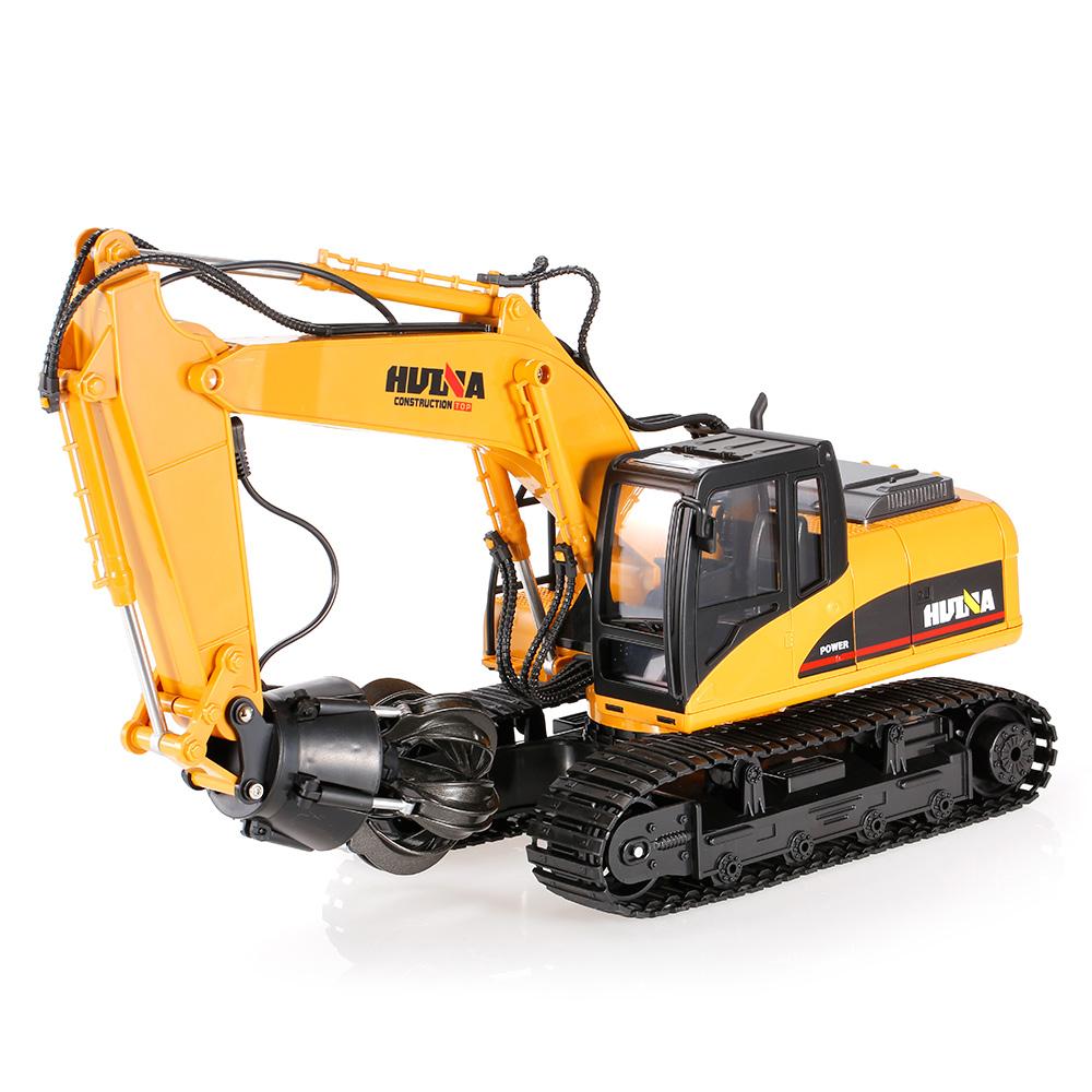 Радиоуправляемый кран-манипулятор HUI NA TOYS масштаб 1:14 2.4G - HN1571