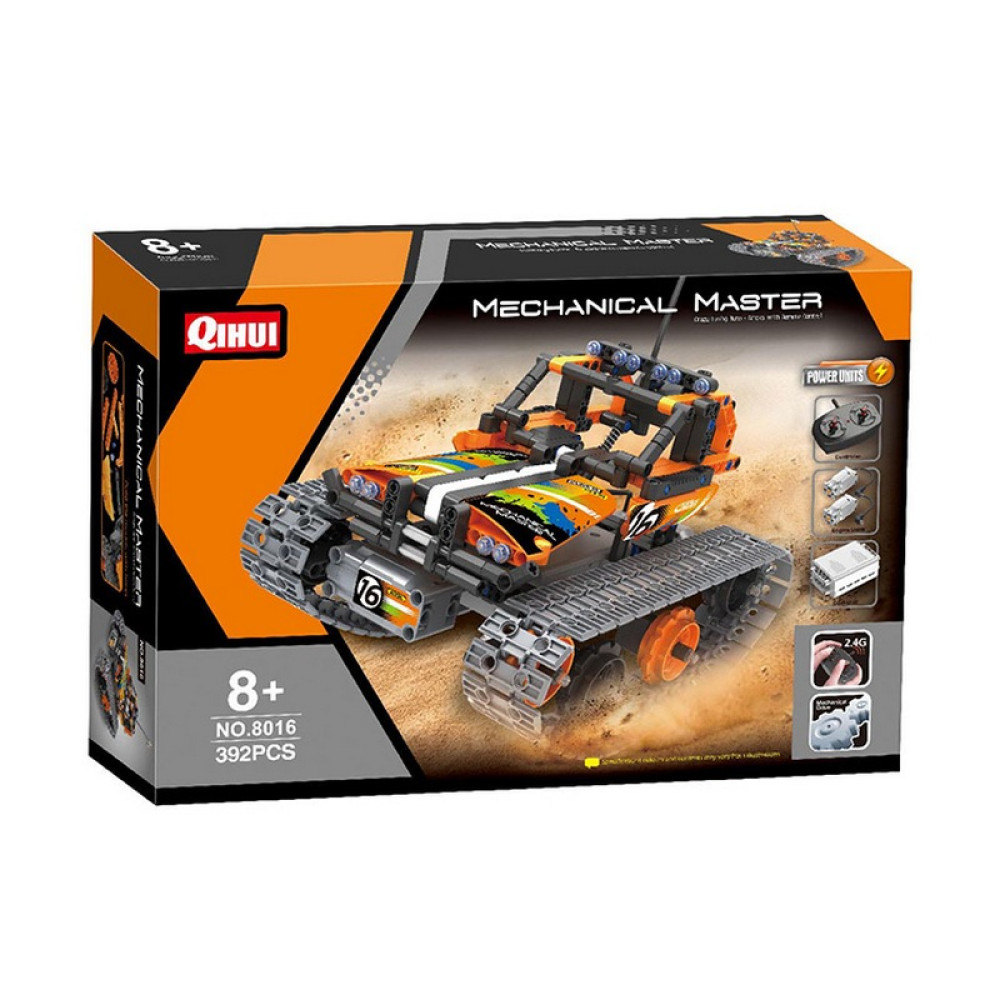 Радиоуправляемый конструктор QiHui "Stunt Car" (392 детали) - QH8016