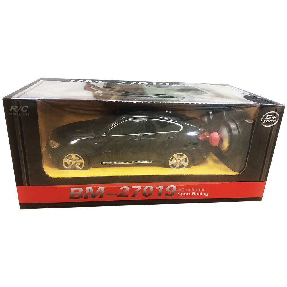 Радиоуправляемая машина BMW X6 Black 1:24 - 27019