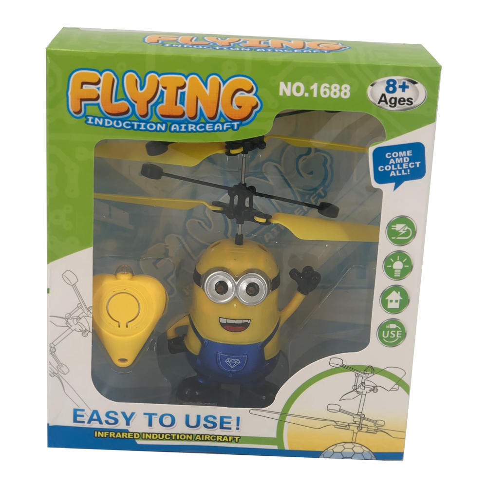 Летающий синий миньон 