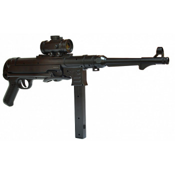 Автомат-пулемет Шмайсер с пружинным механизмом (48 см, пневматика) - M40G