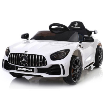 Электромобиль с пультом Mercedes-Benz GTR AMG 12V - BBH-0006-WHITE