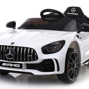 Электромобиль с пультом Mercedes-Benz GTR AMG 12V - BBH-0006-WHITE