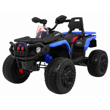 Детский квадроцикл Maverick ATV 12V 4WD - BBH-3588-4-BLUE, полноприводный