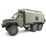 Радиоуправляемый внедорожник WPL Советский военный грузовик Урал 4WD 1:16 2.4G - WPLB-36