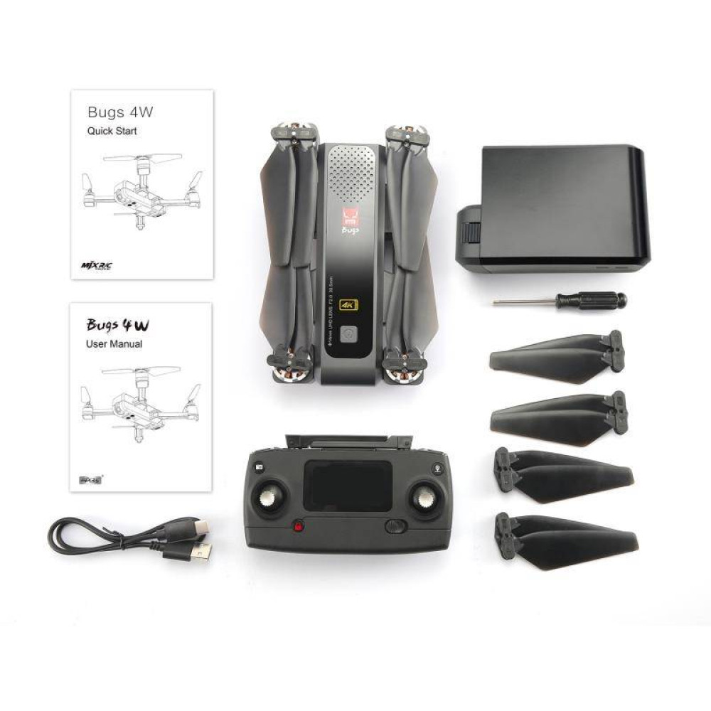 Квадрокоптер MJX Bugs 4W с камерой 4K в сумке - B4W-4K-BAG