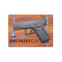 Пистолет металлический Glock 17 (пневматика, 18,5 см) - G.15