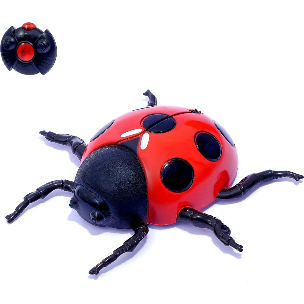 Божья коровка, ползающая по стенам (15 см, на пульте, USB-зарядка) - 866-2