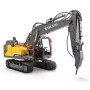 Радиоуправляемый экскаватор Double Eagle Volvo EC160E RTR масштаб 1:16 2.4G