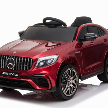 Детский электромобиль Mercedes-Benz GLC 63 AMG Red 12V - QLS-5688
