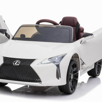 Детский электромобиль Lexus LC500 12V - JE1618-WHITE