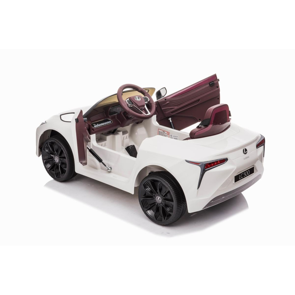 Детский электромобиль Lexus LC500 12V - JE1618-WHITE