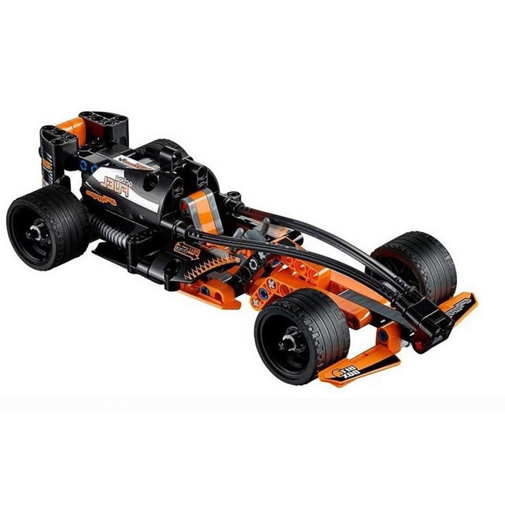 Конструктор DeCool гоночная машина с инерционным механизмом, 137 деталей - DL-3413